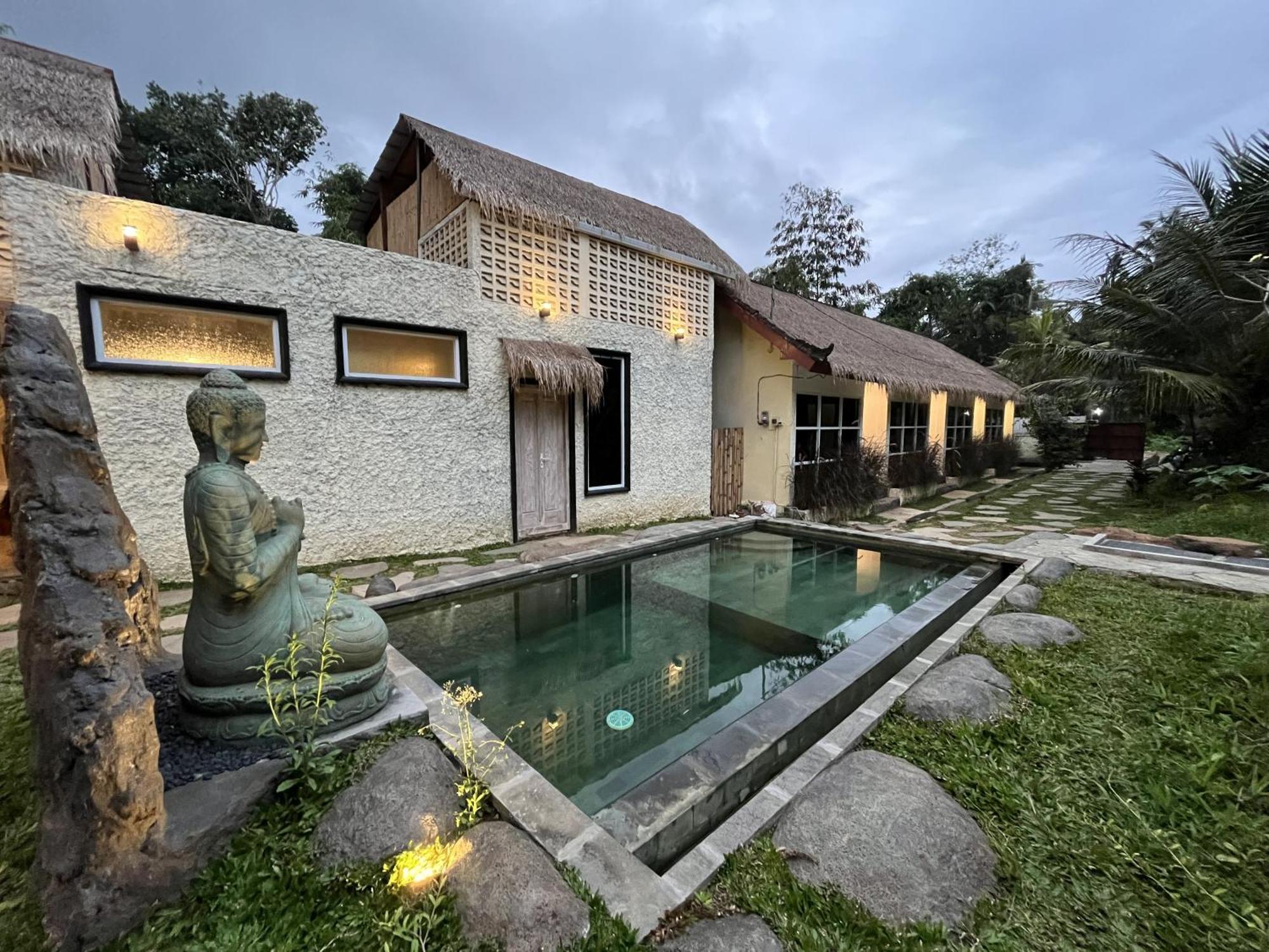 Hotel Bamboo Oasis Ubud Exterior foto