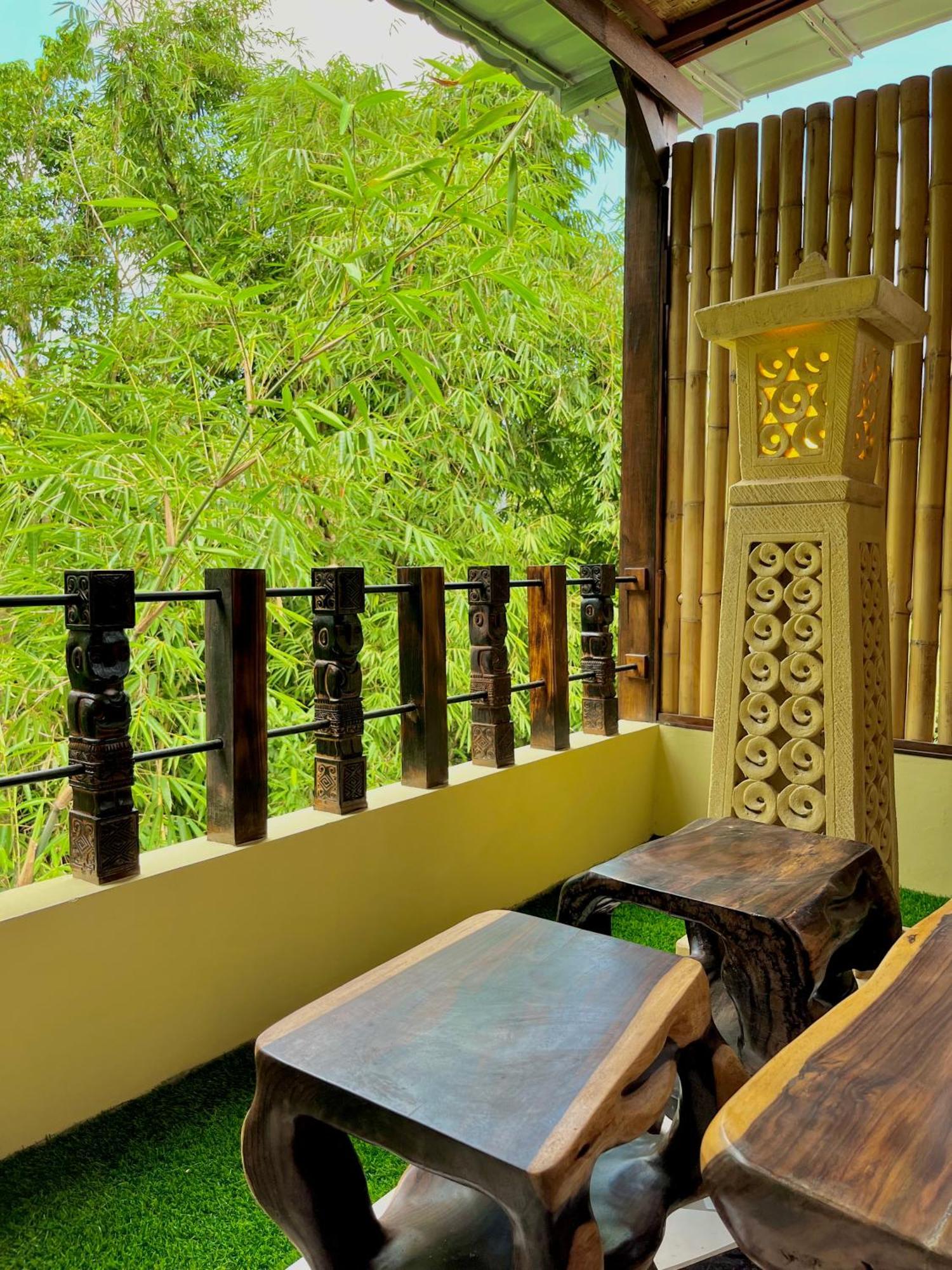 Hotel Bamboo Oasis Ubud Exterior foto