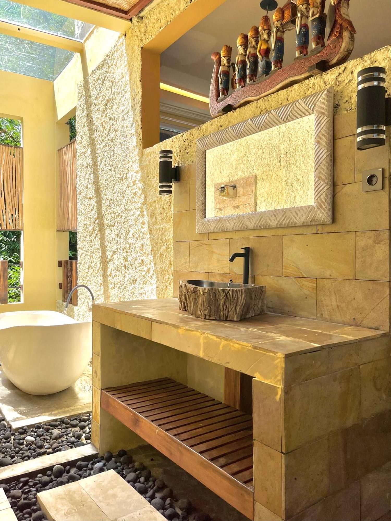 Hotel Bamboo Oasis Ubud Exterior foto
