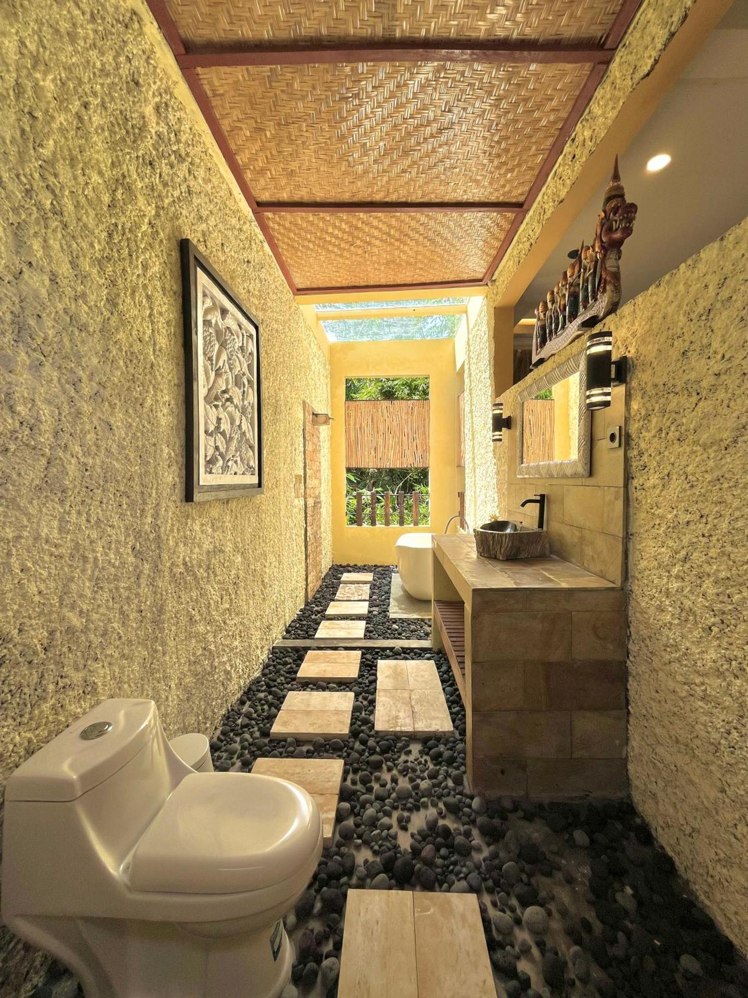 Hotel Bamboo Oasis Ubud Exterior foto